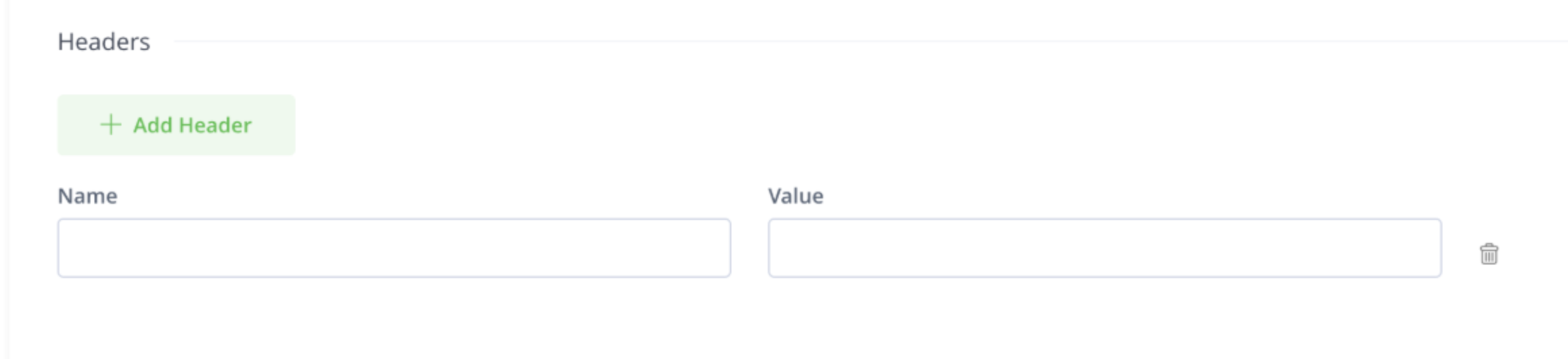 Custom Headers